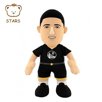 China Cartoon ASTM/EN71 Toy Stuffed Sportsman Baseball Player Cartoon Characters Plush Toy for sale