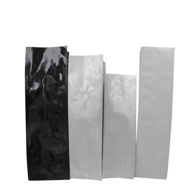 China Coffee Customized Eco Friendly Empty Aluminum Foil Plastic Frosted Coffee Beans Packaging Stand Pouch Bags for sale