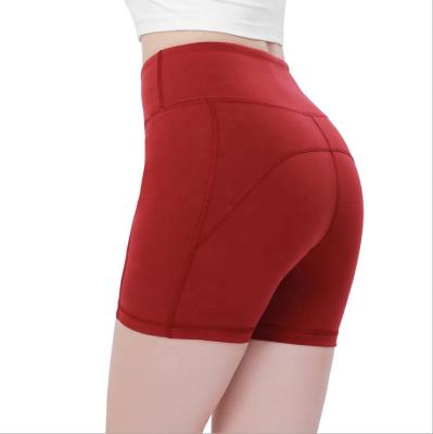 China Antibacterial Hot Selling Gym Wear Tight Biker Shorts Running Shorts For Women for sale