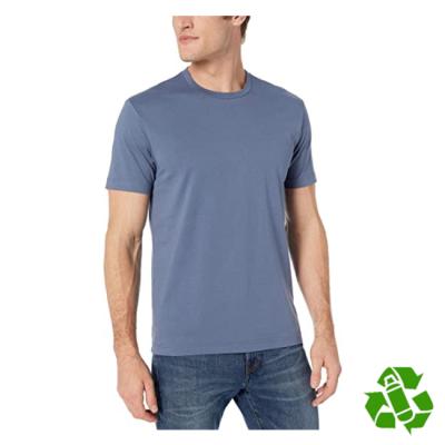 China Anti-Wrinkle Sports Durable Nylon Repreve T-shirt Men's Gym Shortsleeve Recycled Fitness T-shirt for sale