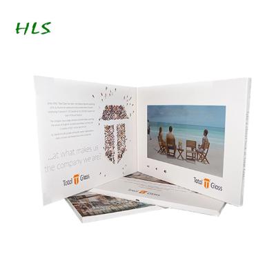 China China customized 10.1 inch business video card tft screen video greeting card for sale