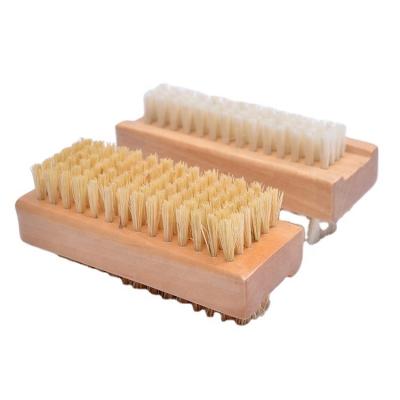 China Eco-friendly Wooden Nail Brush Customized by Professional Eco-friendly Nail Dust Cleaning Brush Supplier for sale