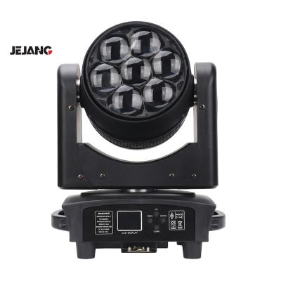 China Theme Park Factory Outlet JJ-LMH0740Z LED Moving Head Zoom Light 7pcs40watt for sale