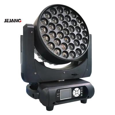 China Wholesale Cheap Theme Park Price Stage Light Mixer JJ-MH3715M 37PCs 15W LED Moving Head Wash Light for sale