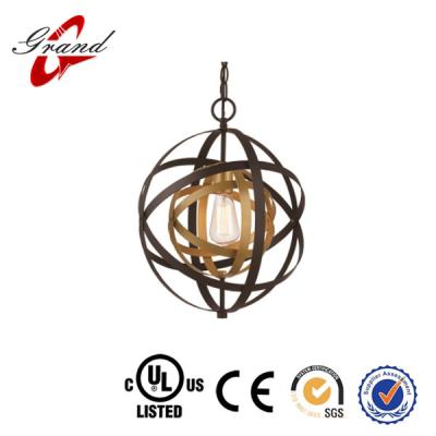 China Iron China Factory Iron Material Light/Pendant Chandelier/Hanging Lamp For Store Home Office for sale