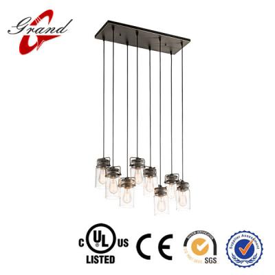 China steel & Glass Oil Rubbed Edison Bulb Loft Pendent Light Bronze Pendant Glass Attic Light Fixture Pendent Lighting for sale