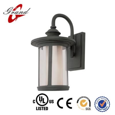 China Tempered Glass European Style LED Wall Light Fixture Solar Outdoor Wall Lamp for sale