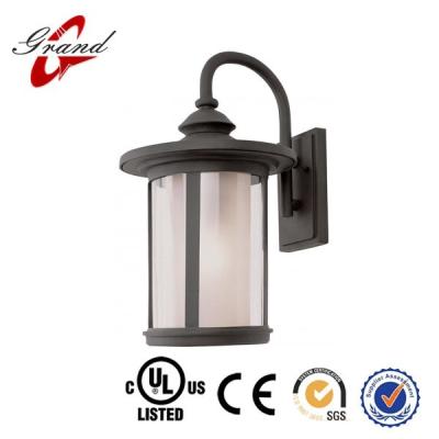 China Tempered Glass European Style LED Wall Light Fixture Solar Outdoor Wall Lamp for sale