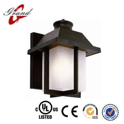 China Contemporary type of tempered glass and simple design modern outdoor glass wall lamp for sale