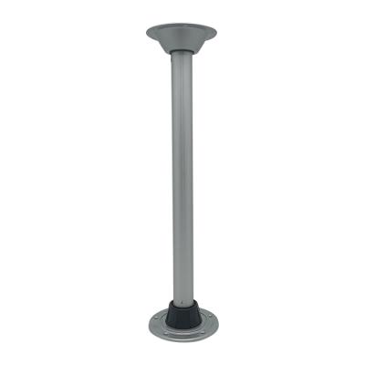 China Simple And High Quality Height Adjustable Caravan Dining Table Leg Metal RV Aluminum Table Leg for sale