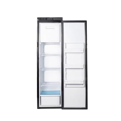 China Perfect 120v 55w Large Rechargeable Black Metal Hometic Rv Built-in Fridge for sale