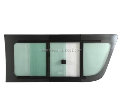 China Front Sliding Glass Window For Hiace 2005 Van 1273mm x 547mm for sale