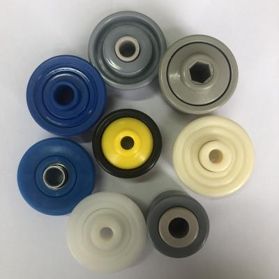 China Hotels Roller Bearing Housing End Caps Plastic Conveyor Components for sale