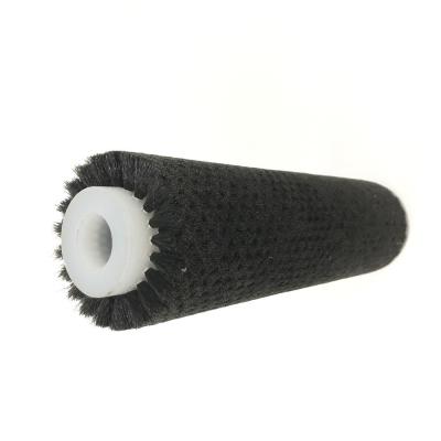 China Bristle Glass Cleaning Brush Industrial Nylon Cleaning Roller With PVA Core for sale