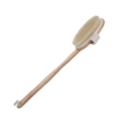 China Long Handle Soft Body Bristle Brush Soft Body Long Bristle Handle Cleaning Brush Clean Brush for sale