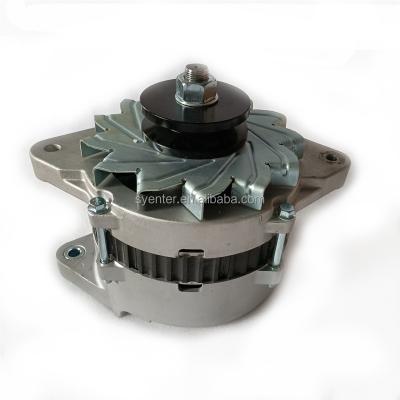 China 24V 90Amp Alternator 600-861-9121 For Excavator Engine 4064077 6008619121 600-825-9230 32*28*24cm for sale