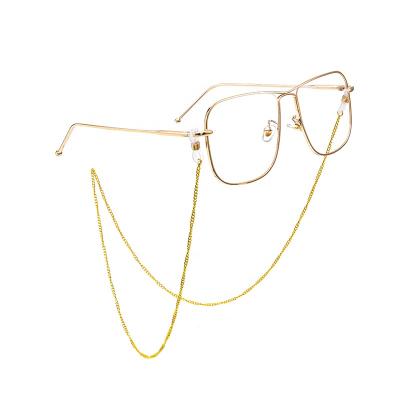 China 2021 Hot Sale Alloy Retro Fashion Single Bead Mixed Metal Chain For Glasses for sale