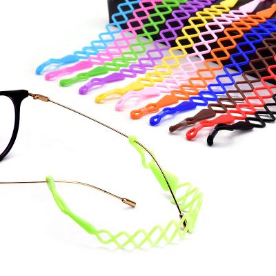 China Hot Selling 2021 Silicone Sports Glass Multicolor Anti-slip Glass Rope String Accessories for sale