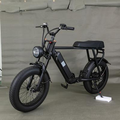 China Aluminum Alloy High Power Newly Designed Long Range Fast Speed 40kM 48V Battery 750W Ebike Motor Fat Tire Electric City Bicycle Vehicle Bike for sale