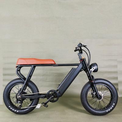 China Aluminum Alloy Hot Sale Fat Tire High Power Vintage Electric City Bike Scooter for sale