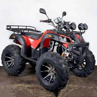 China All-Terrain Off-Road Four-Wheel Beach Gas Motorcycle Automatic Mountain ATV Buggy For Adult 10 inch iron tire for sale