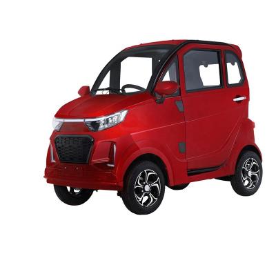 China Electric vehicle 4 wheels 4 seats small mini EV electric car Lithium Electricity 58AH for sale