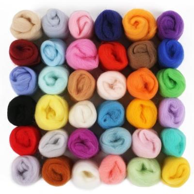 China Sustainable Yarn Socking DIY Superfine Needle Felted Wool for sale