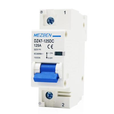 China 1p 125a DC Circuit Breaker Wholesale Online PS Circuit Breaker dz47 Mcb 80a 400V for sale