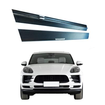 China Aluminum Alloy XT Aluminum Alloy Auto Electric Side Steps,Car Black Running Step Panels For PORSCHE Macan for sale