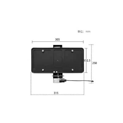 China New and perfect durable car accessories car accessories rust proof outer frame durable waterproof license plate frame for sale