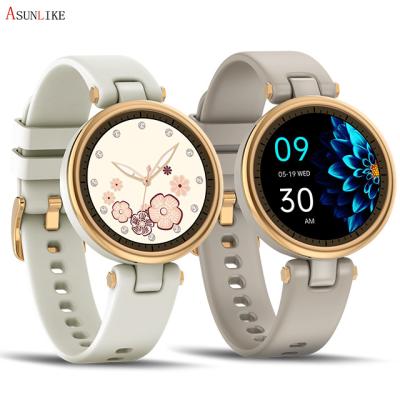 China 2021 New Arrival QR01 Full APP Control Smart Watch Ladies Nano Waterproof Silicone Strap Women Girls Sport Smart Watch for sale