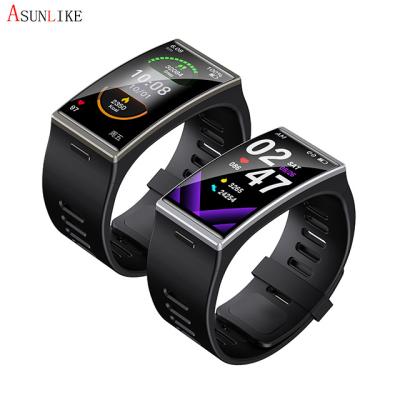 China APP control 2021 new smart bracelet 1.91 in. DM12 Waterproof Screen Mobile Phone Wristband Watch Sports Heart Rate Monitor IP67 Smart Watch for sale