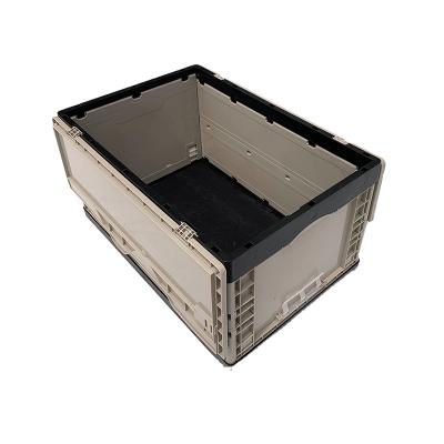 China Good quality eco-friendly pp folding plastic folding box foldable plastic folding box pp shoe storage box logistics for sale