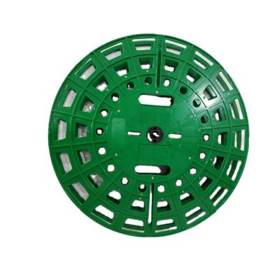 China ABS factory direct magnetic tape carrier terminal receiving disc metal stamping reel LOGO OD 760MM wholesale customizable reel for sale