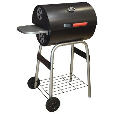 China Easily Assembled Commercial BBQ Machine Barrel Charcoal Smokeless Outdoor Grill for sale