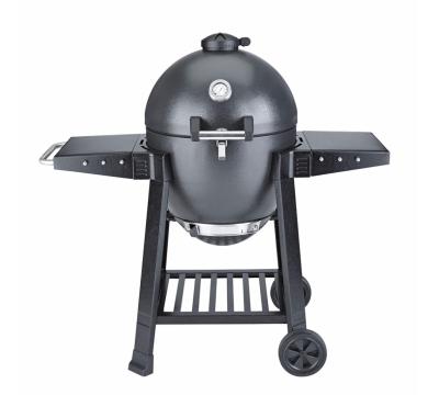 China Best High Quality Easily Assembled Char-grill Primo Original Steel Egg Kamado BBQ Charcoal Grills with Cart Table for sale