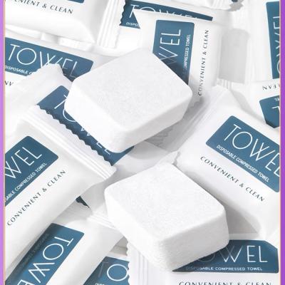 China Individual Pack Compressed Towel Thickened Bath Towel Disposable Cleaning Towel for sale