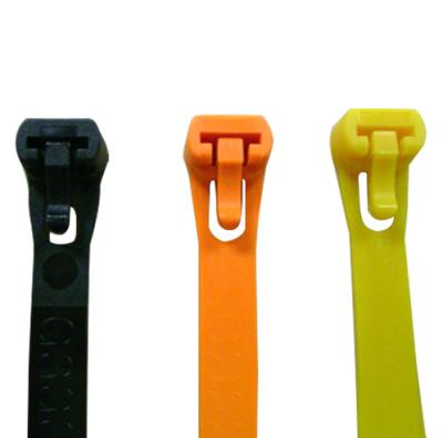 China 66 nylon reusable adjustable quick release cable tie for sale