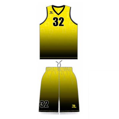 China Sublimation Breathable Custom Basketball Uniform Design / 2018 Latest Basketball Tank Tops for sale