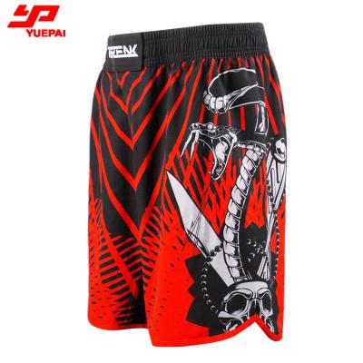 China High Quality Custom Sublimated Fight Printed Men's Breathable Boxer Quick Dry Boxing Muttahida Majlis-e-Amal Shorts for sale