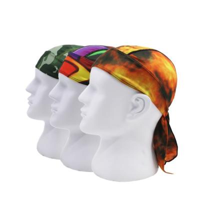 China Sports Quick-Drying Outdoor Breathable Headband Fashion Turban Headband Pirate Hat Recycling Head Scarf for sale