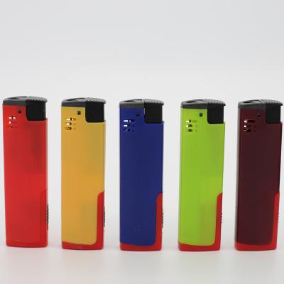 China FV33 Butane Lighter Gas LED Torch Candle Cigarette Lighter for sale