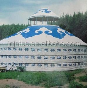 China Galvanized Tube 20M Diameter Winter Mongolian Yurt for sale