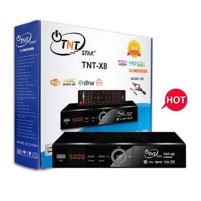 China THE OTHER new 1080P full dvb-t2 dvb-s2 satellite receiver combo decoder from TNTSTAR TNT-X8 2021 for sale