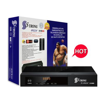 China Full HD 1080p SSTRONG 4922A+ Dvb-s2 Free To Full Digital Satellite Receiver No Dish Set Top Box for sale