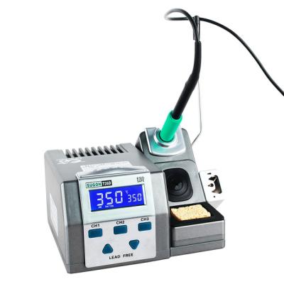 China Small Solder Spot Welding SUGON T26D Fast Heater Soldering Station Heats Up In Line 2 Seconds Super Sharp Rework Precision Fingerprint Flying Soldering Station for sale