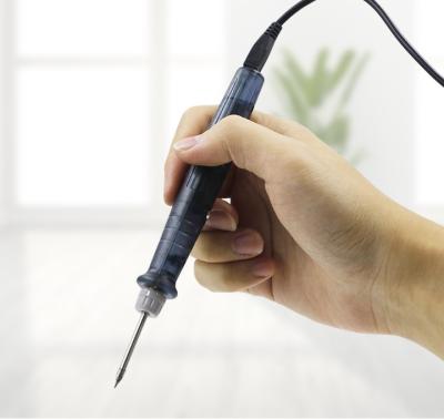 China Pencil Handle USB Electric Welding Iron Three-speed Thermostat Electric Welding 5v8w Portable Handheld Pen Small Mini for sale