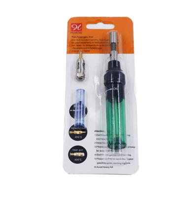 China Gas filling 3 in 1 gas soldering iron set, contains 2 soldering iron tips cordless tip tool soldering gun for sale