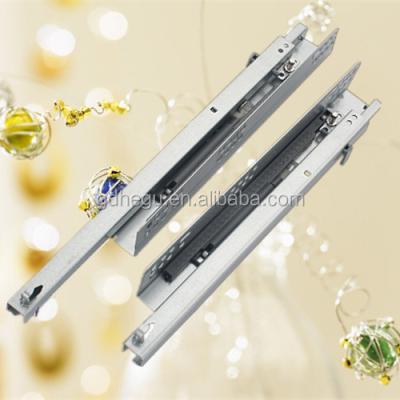 China Soft Closing Sideboard Drawer Slide Single Metal Furniture Hardware Extension for sale