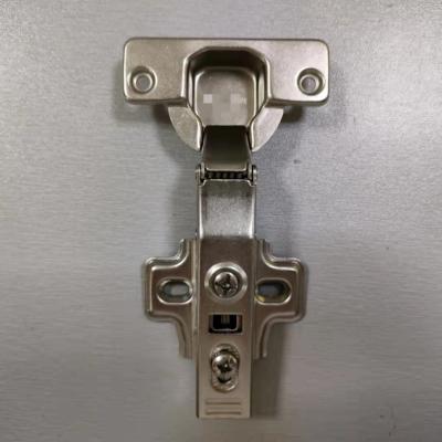 China Contemporary Damping Clip On Iron Two Hole Cabinet Hinges for sale